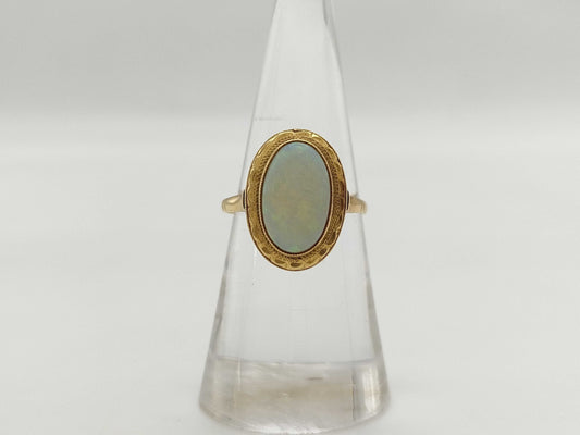 Colored Stone K18 2.6g Ring 