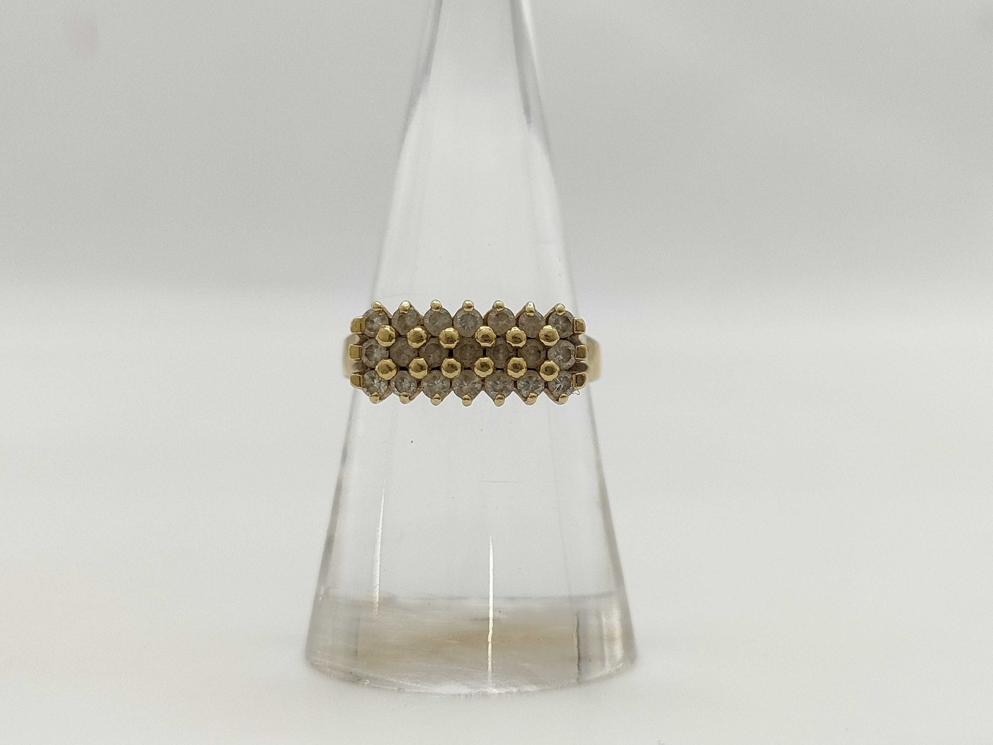 Diamond K14 3.8g Ring 