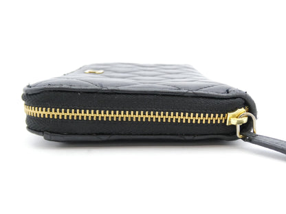 CHANEL Matlasse Cocomark Round Zipper Wallet