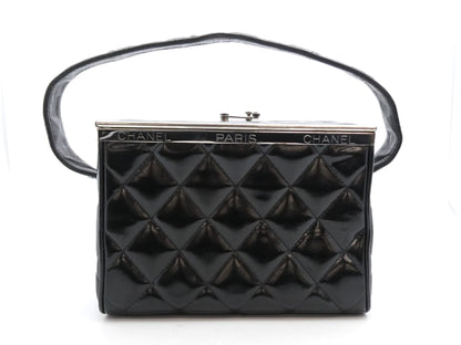 CHANEL Matlasse Enamel Vanity Handbag