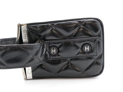 CHANEL Matlasse Enamel Vanity Handbag