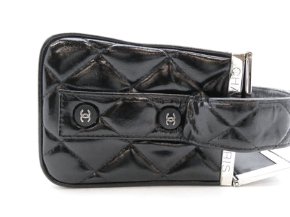 CHANEL Matlasse Enamel Vanity Handbag