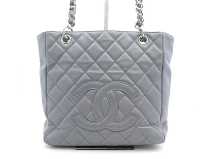 CHANEL Matlasse Caviar Skin Cocomark Chain PST Tote Bag