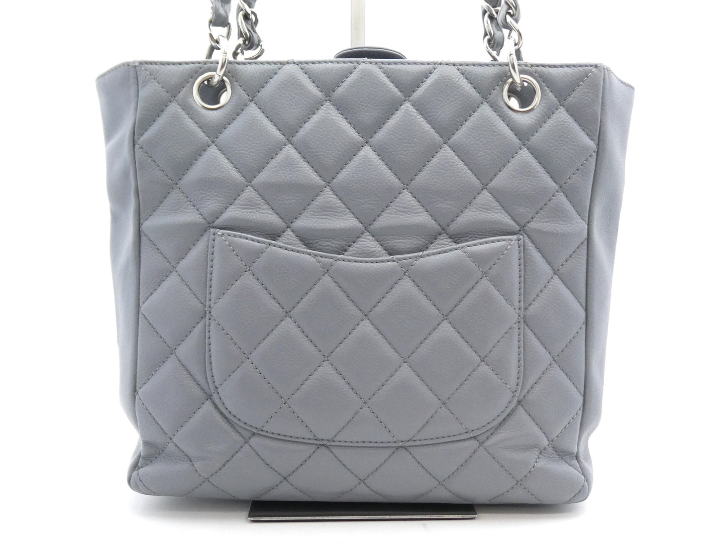 CHANEL Matlasse Caviar Skin Cocomark Chain PST Tote Bag