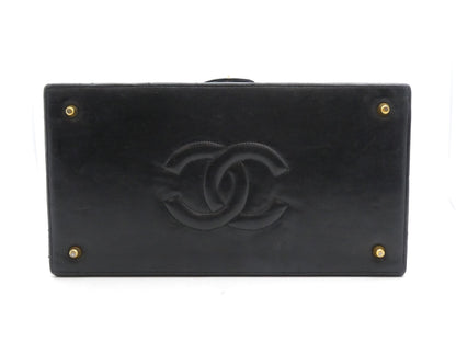 CHANEL Matlasse Cocomark Chain Vanity Bag