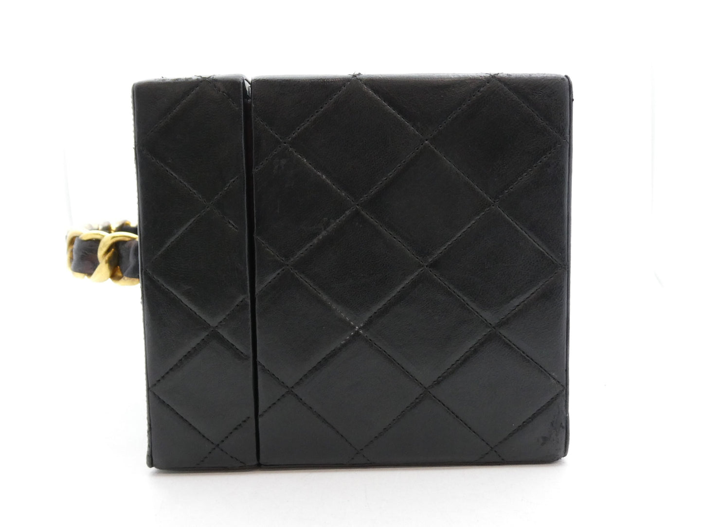 CHANEL Matlasse Cocomark Chain Vanity Bag