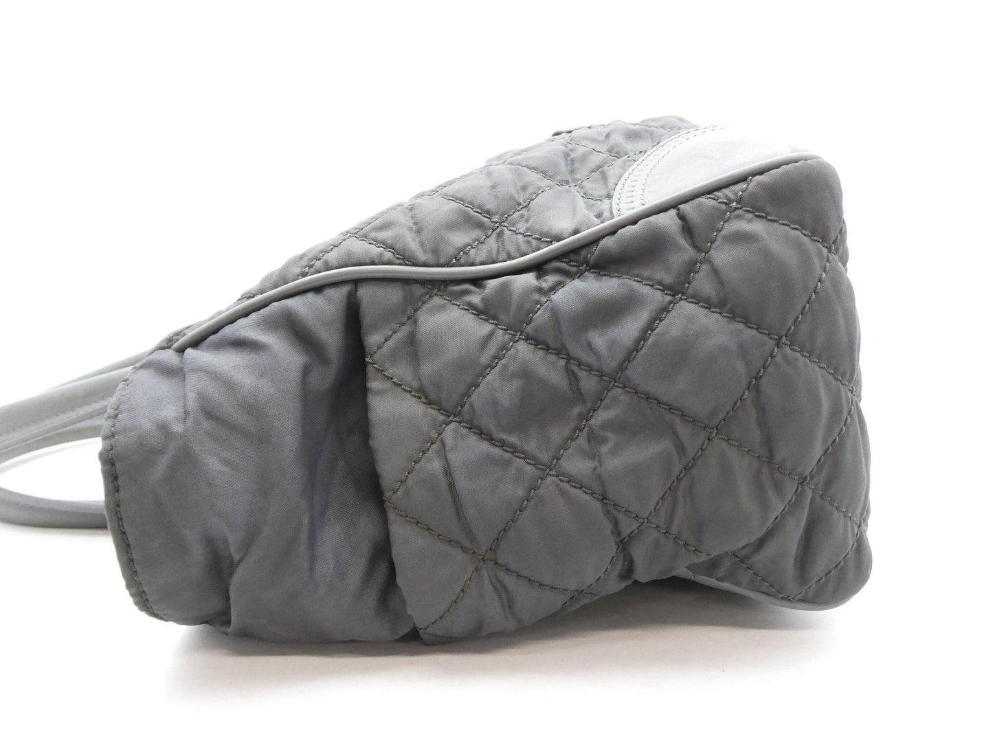 CHANEL Matlasse Cocomark Nylon Leather Bag