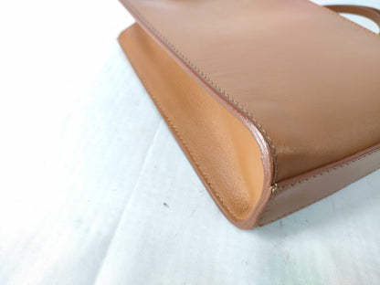 ZANCHETTI Amlet Leather Shoulder Bag Brown Crossbody Shoulder Bag