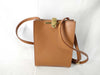 ZANCHETTI Amlet Leather Shoulder Bag Brown Crossbody Shoulder Bag