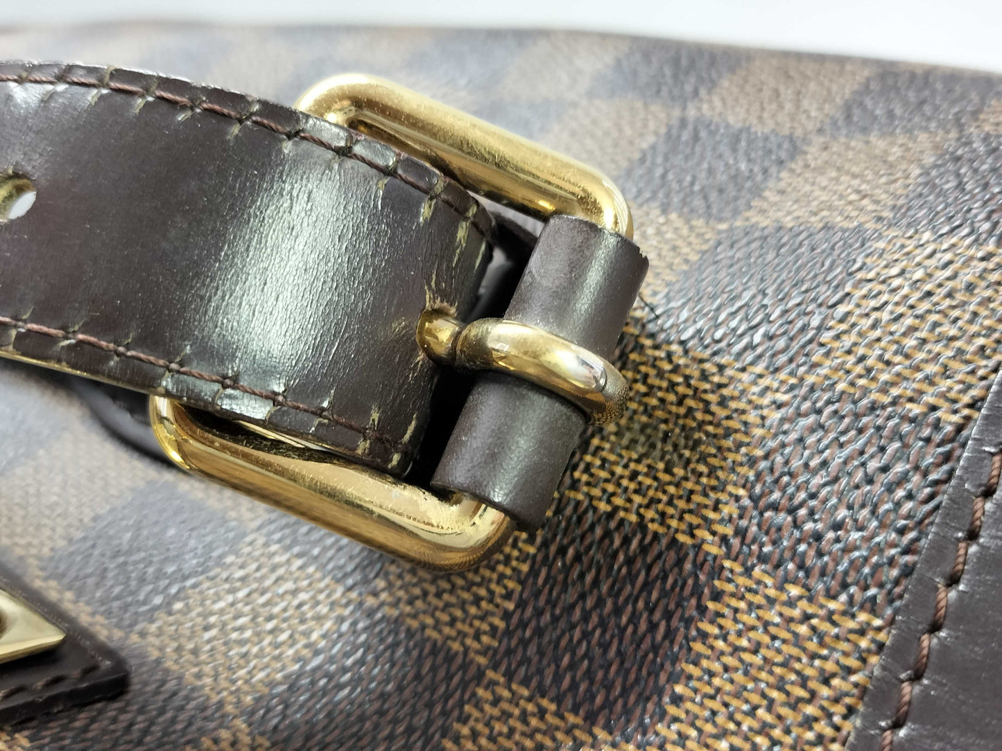 LOUIS VUITTON Damier Vuitton Damier Hampstead MM Tote Bag Handbag Tote Bag