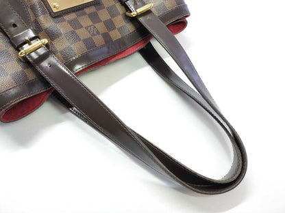 LOUIS VUITTON Damier Vuitton Damier Hampstead MM Tote Bag Handbag Tote Bag