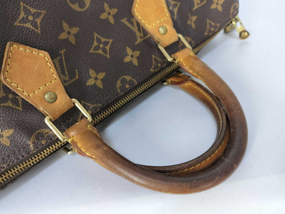 LOUIS VUITTON Monogram LOUIS VUITTON M41524 Monogram Monogram Speedy 35 Handbag Handbag
