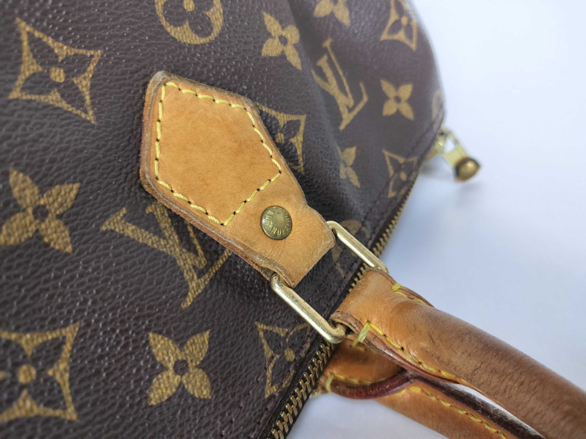 LOUIS VUITTON Monogram LOUIS VUITTON M41524 Monogram Monogram Speedy 35 Handbag Handbag