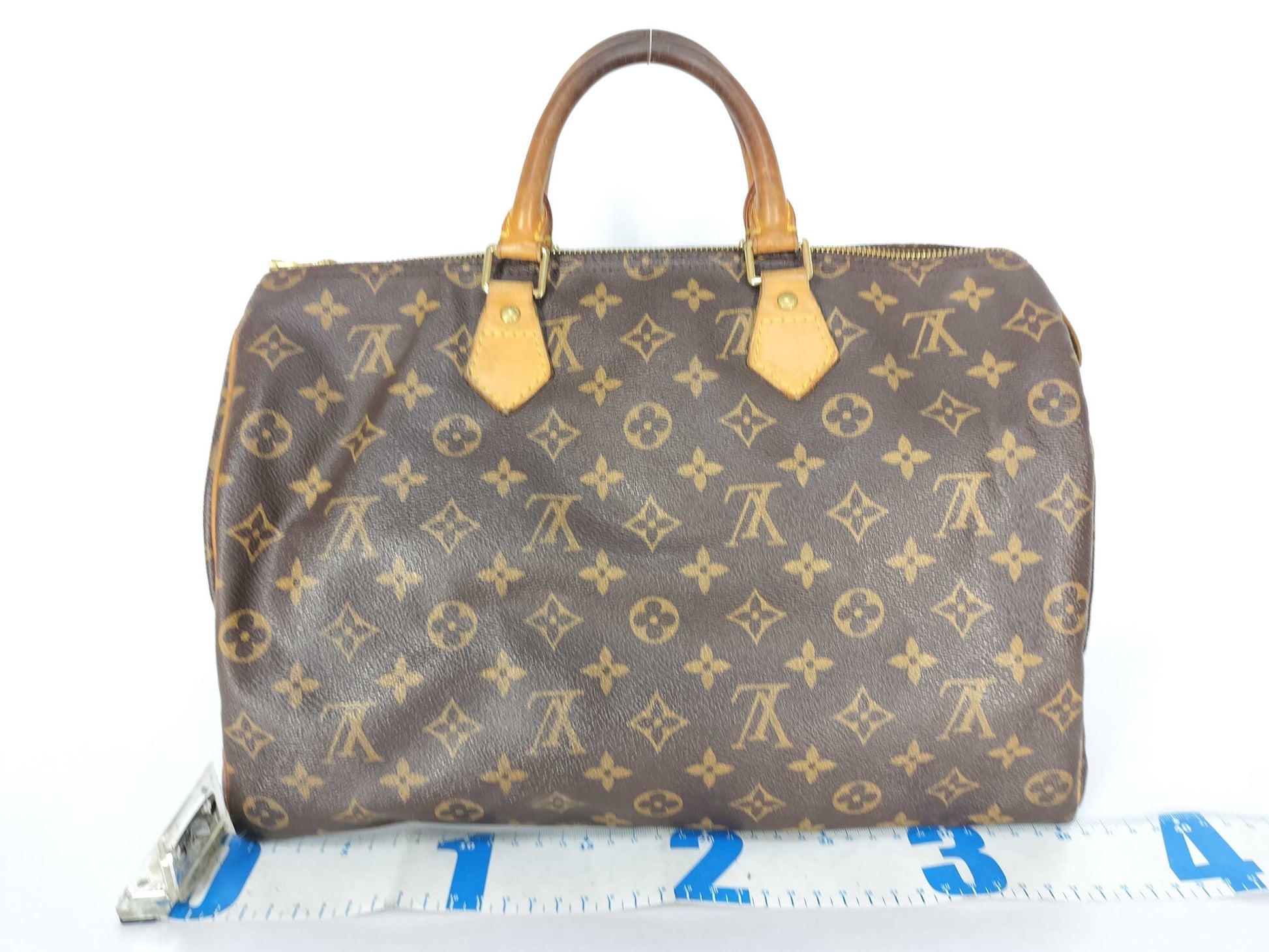 LOUIS VUITTON Monogram LOUIS VUITTON M41524 Monogram Monogram Speedy 35 Handbag Handbag