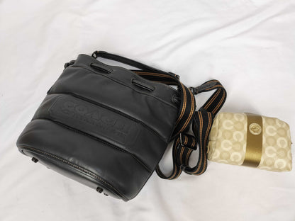 COACH COACH Signature Pouch Field Bucket Backset Handbag Shoulder Bag