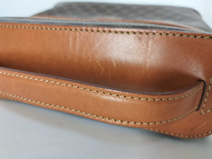 CELINE CELINE Macadam Pattern Brazon PVC Leather Vanity Bag Vanity Bag