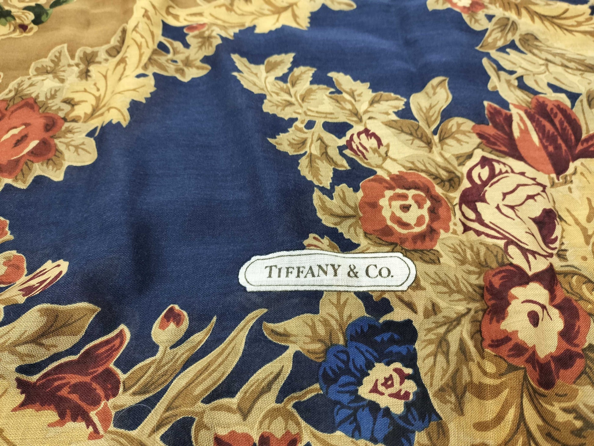Tiffany&Co. Tiffany& Co. Floral Scarf Scarf