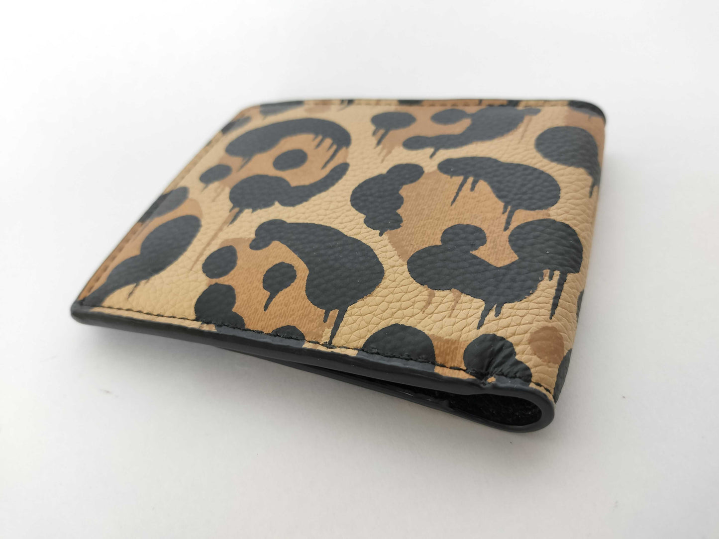 COACH COACH Leopard Pattern Compact Wallet/Card Case 2 Pieces Wallet Wallet