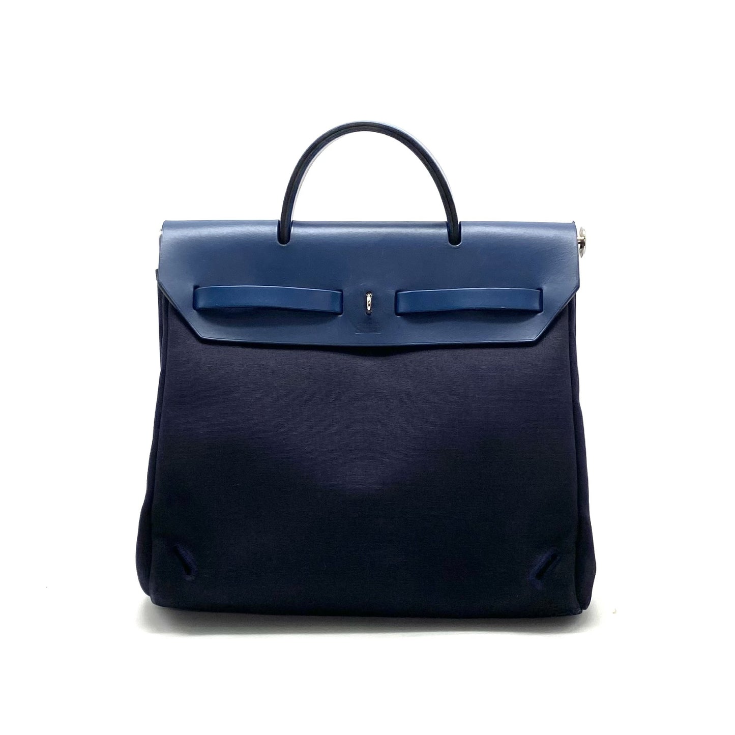 HERMES Hermes Ale Bag Ad PM Toile Officier Rucksack □F Engraved Rucksack