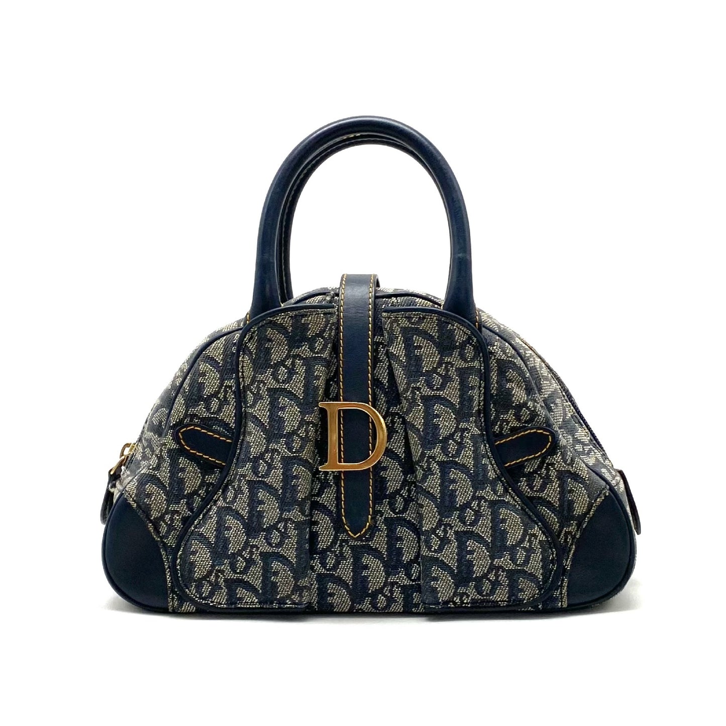 Dior Christian Dior Christian Dior Double Saddle Canvas Handbag Handbag Handbag