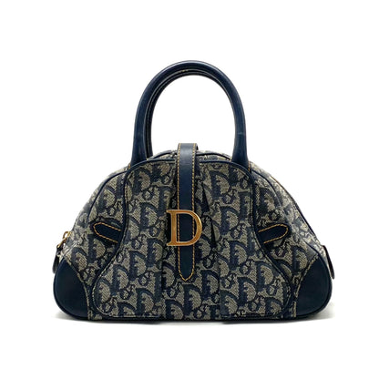 Dior Christian Dior Christian Dior Double Saddle Canvas Handbag Handbag Handbag