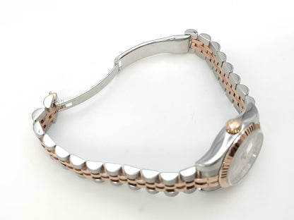 ROLEX 179171G G532018 White Dial Jubilee Breath Women's Watch