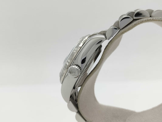 ROLEX 179174 Z357729 White Roman Jubilee Breath Women's Watch