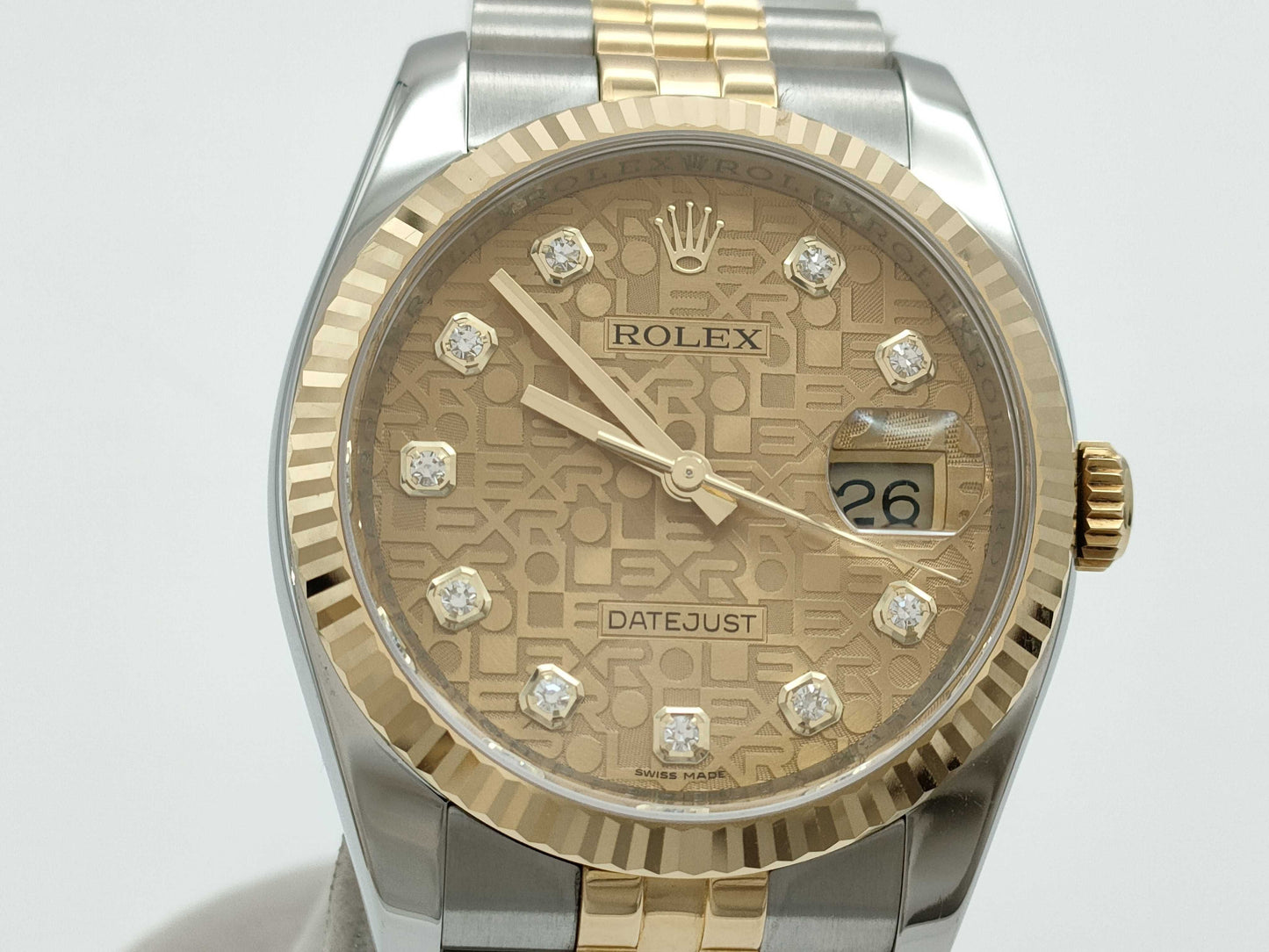 ROLEX 116233G Y5754525 Champagne Holicon Jubilee Breath Men's Watch