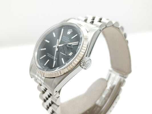 ROLEX 16014 5336697 Black Dial Jubilee Breath Men's Watch