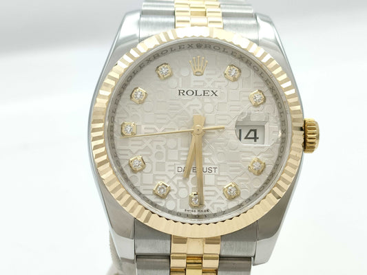 ROLEX 116233G Z210102 Silver Horicon Jubilee Breath Men's Watch