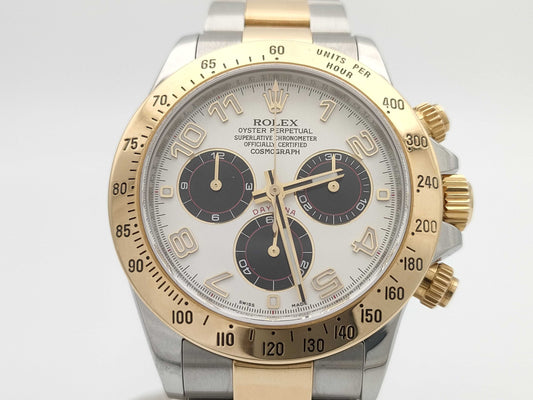 ROLEX 116523 V757312 Ivory Dial Oyster Breath Men's Watch