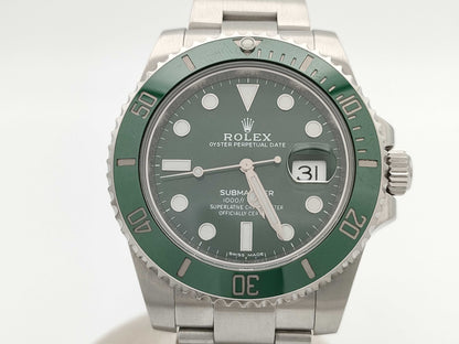ROLEX 116610LV 87N2W926 Green Dial Oyster Breath Men's Watch