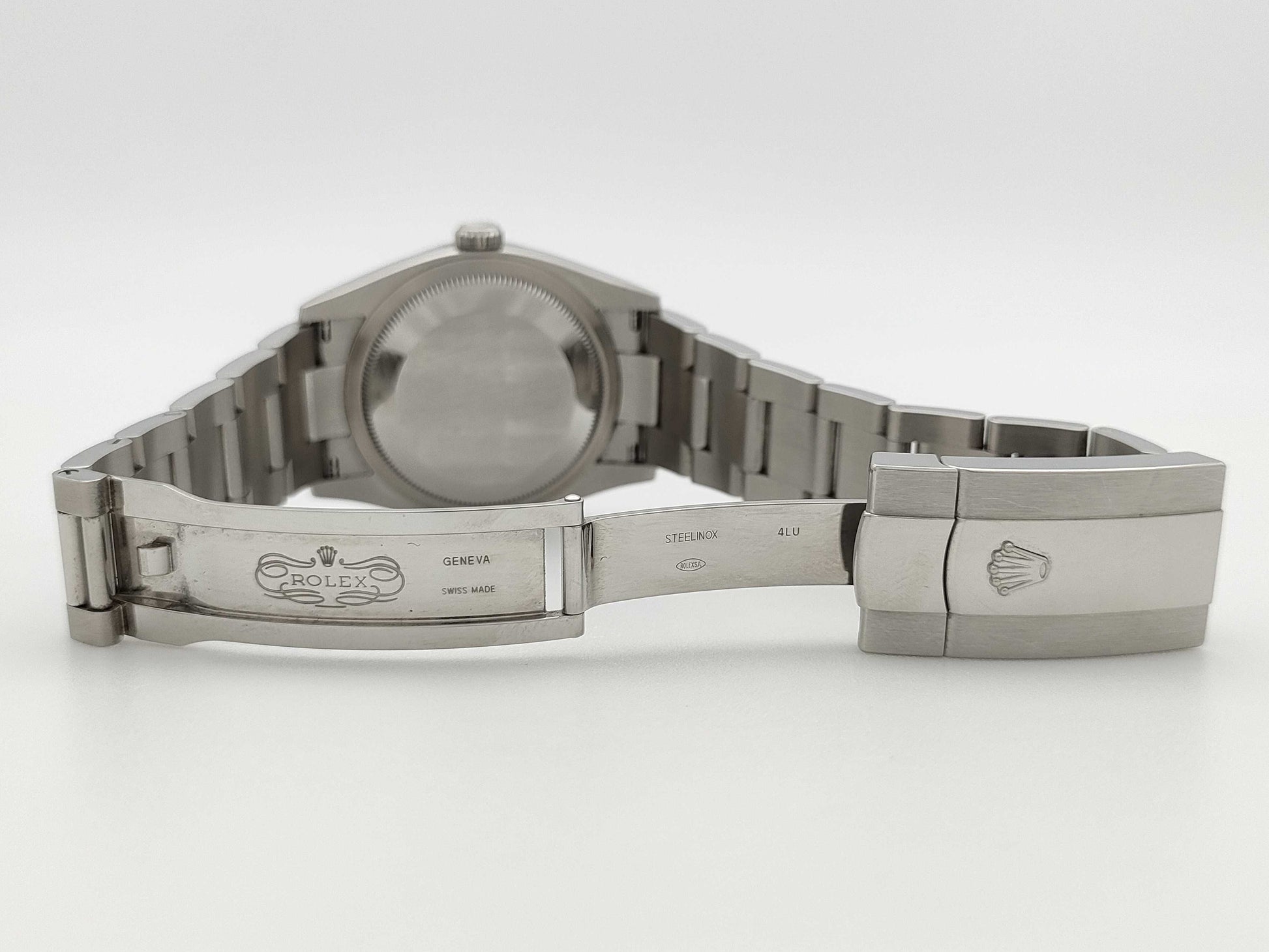 ROLEX 126234 7597Z483 Slate Roman Oyster Breath Men's Watch