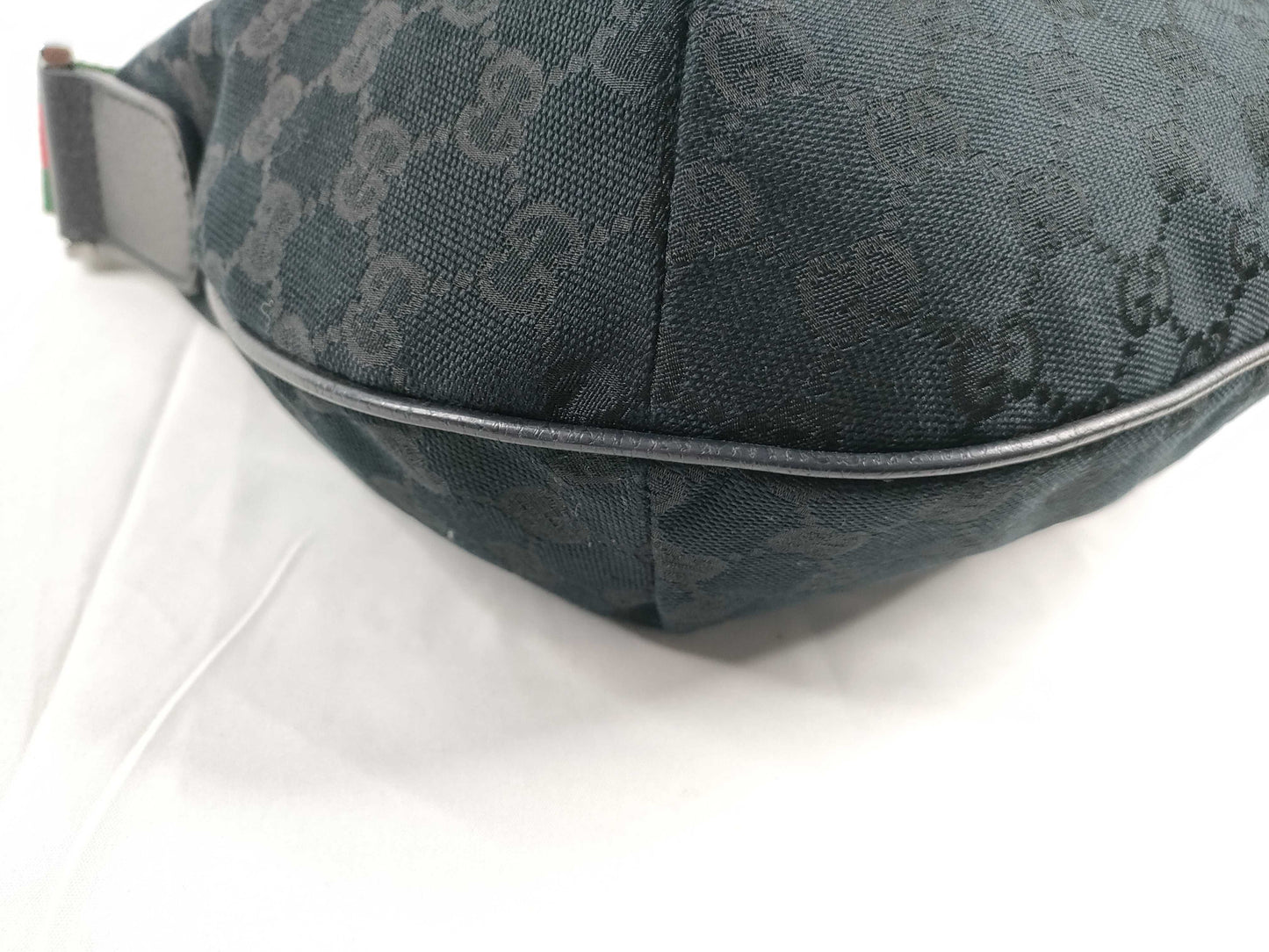 GUCCI GG Canvas GUCCI Gucci Crescent Moon Shoulder Bag Sherry Line GG Canvas Shoulder Bag
