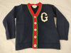 GUCCI GUCCI Gucci Cardigan Sherry Line G Logo Patch Cardigan