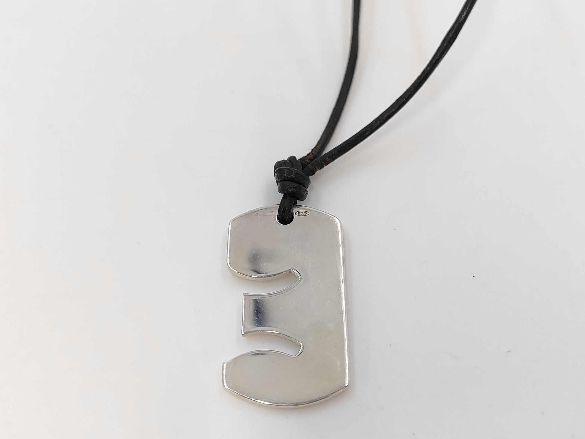 GUCCI SV925 Horoscope 10.57g Leather Strap 50cm Gemini Other Accessories