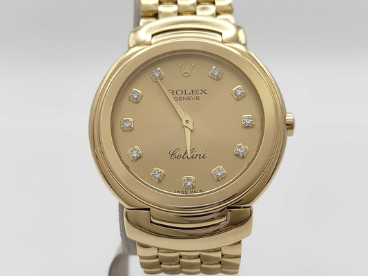 ROLEX 6622/8G E656830 Quartz K18 Women's Watch