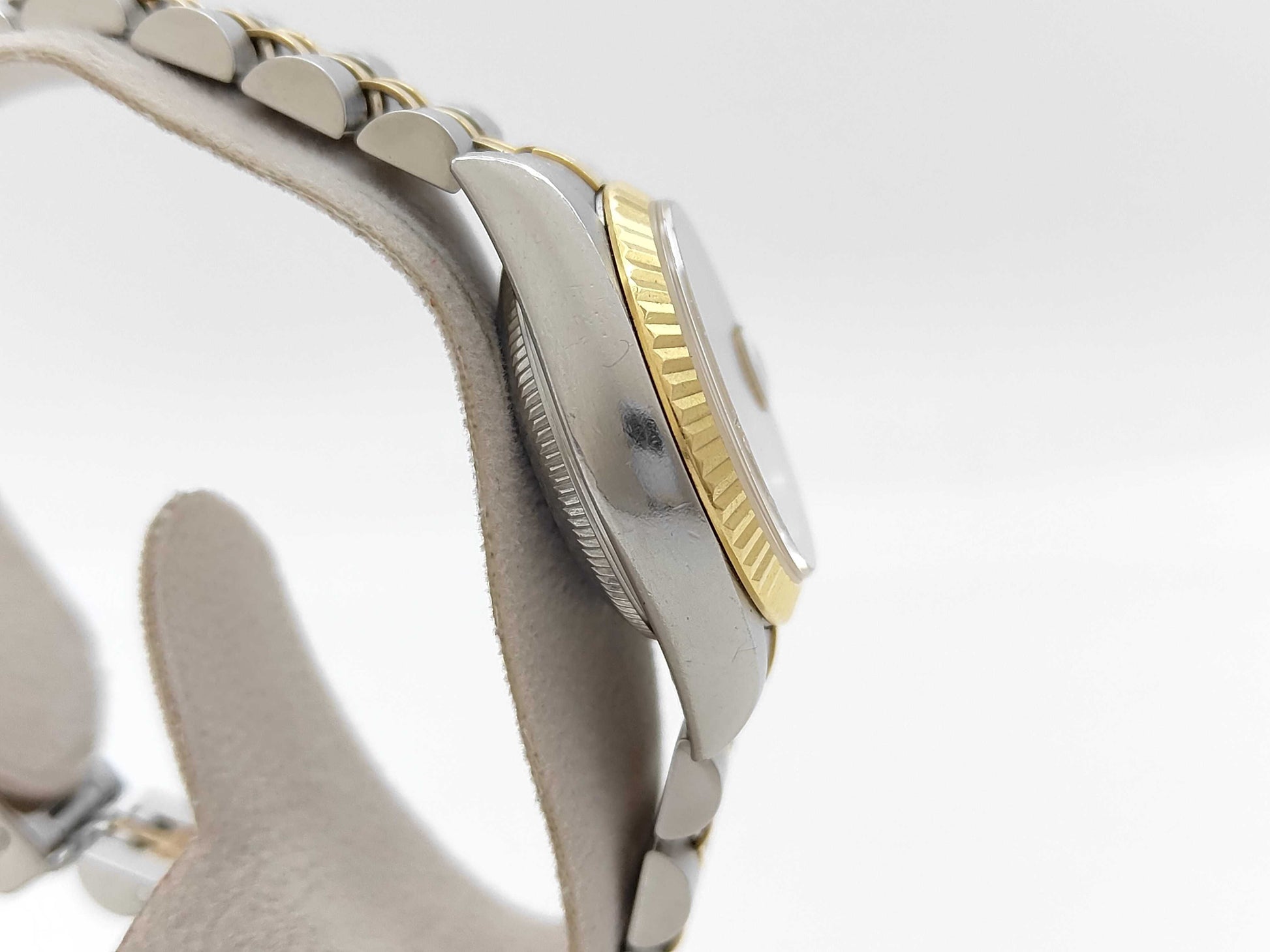 ROLEX 69173G T393607 Champagne Dial Jubilee Breath Women's Watch