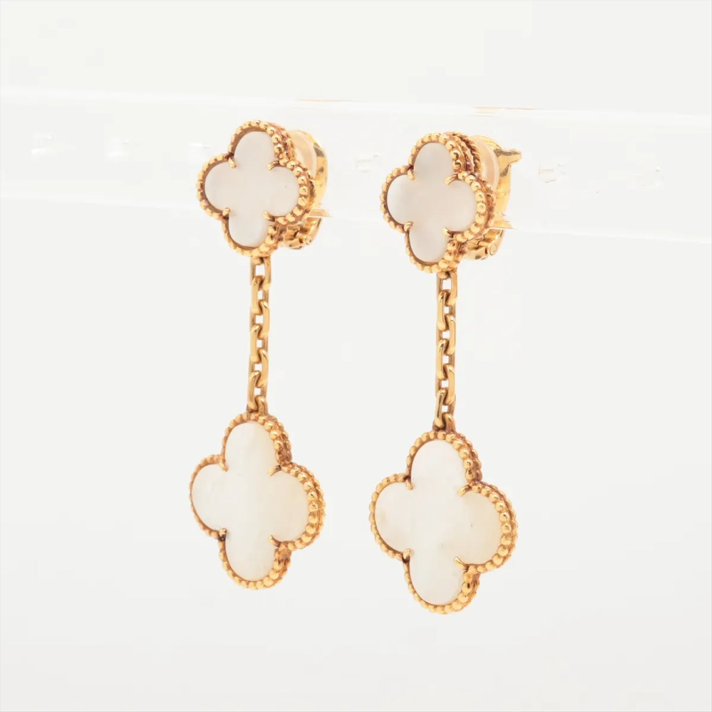 Van Cleef&Arpels Magic Alhambra Mother-of-Pearl YG 18KT 14.4g Earrings