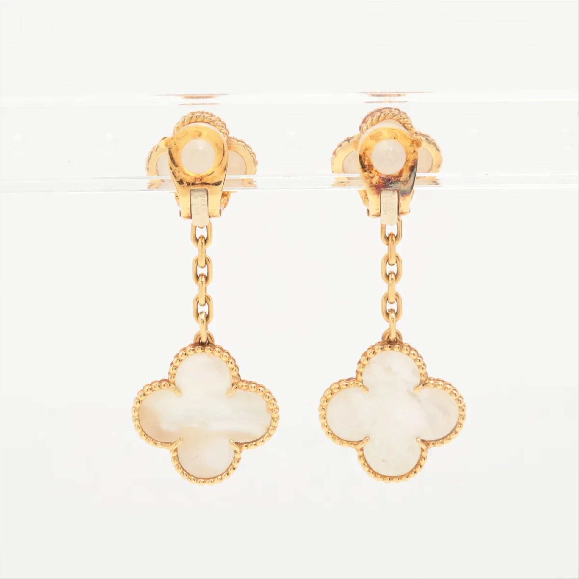 Van Cleef&Arpels Magic Alhambra Mother-of-Pearl YG 18KT 14.4g Earrings