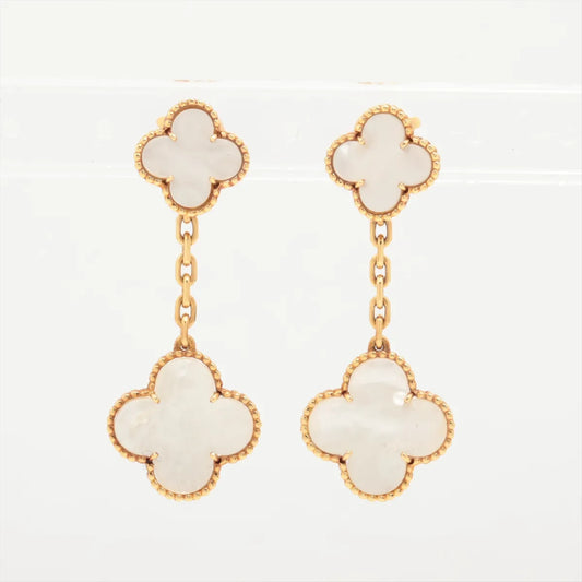 Van Cleef&Arpels Magic Alhambra Mother-of-Pearl YG 18KT 14.4g Earrings
