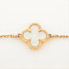 Van Cleef&Arpels Sweet Alhambra Mother-of-Pearl YG Au750 1.8g Bracelet & Bangle