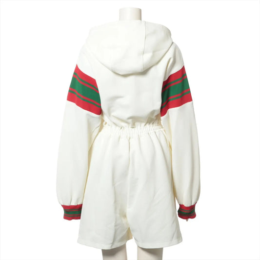 GUCCI Gucci Polyester x Nylon All-in-One Size S Ivory 720582 with Hanger One Piece