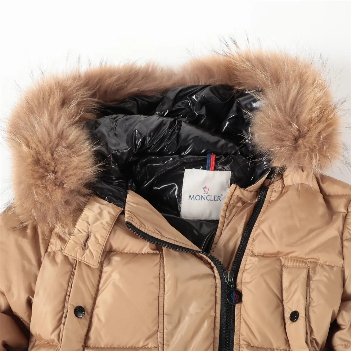 MONCLER Moncler Nylon Down Coat Size 00 with Belt Jacket