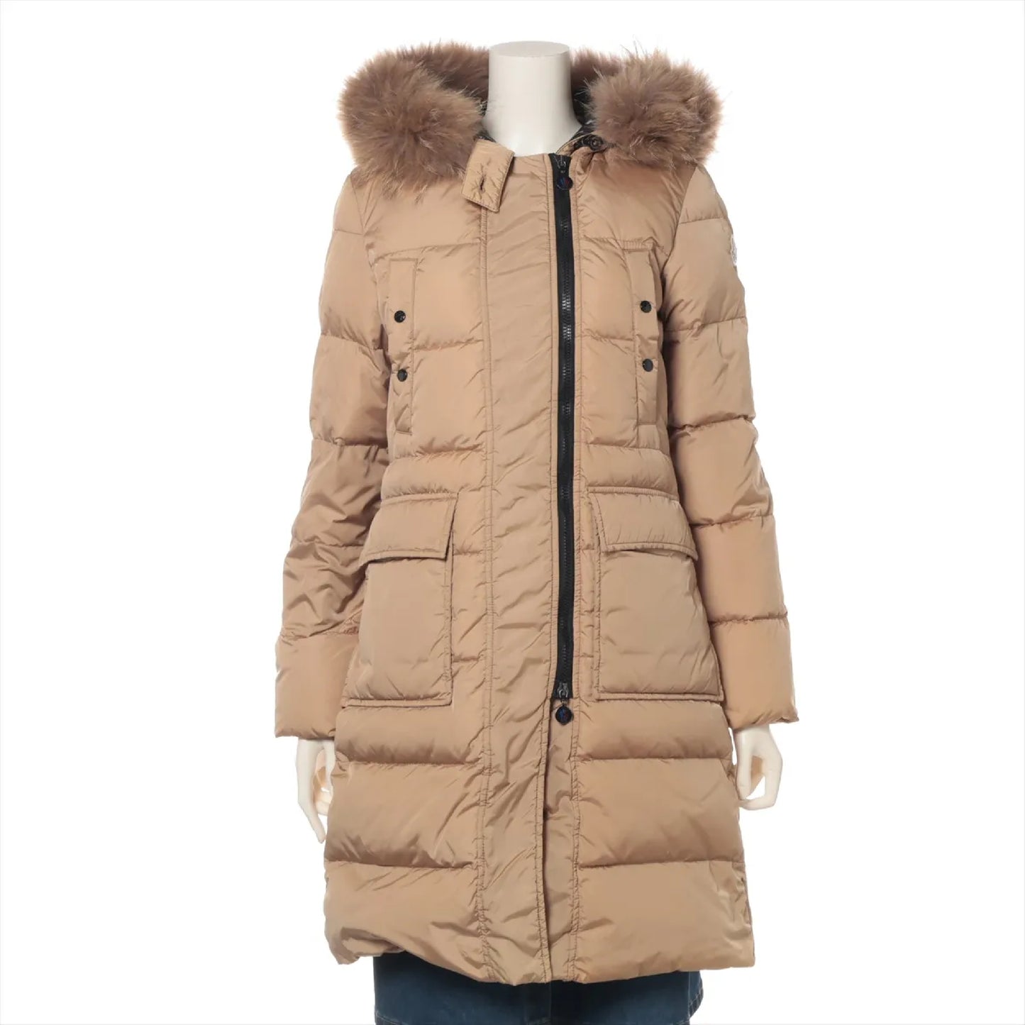 MONCLER Moncler Nylon Down Coat Size 00 with Belt Jacket