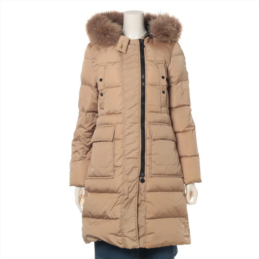 MONCLER Moncler Nylon Down Coat Size 00 with Belt Jacket