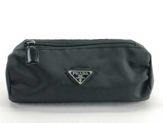 PRADA Nylon Prada Nylon Pouch Black Pouch