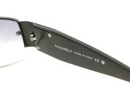 CHANEL Cocomark Rimless Sunglasses with Stone Sunglasses Sunglasses