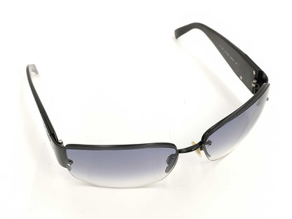 CHANEL Cocomark Rimless Sunglasses with Stone Sunglasses Sunglasses