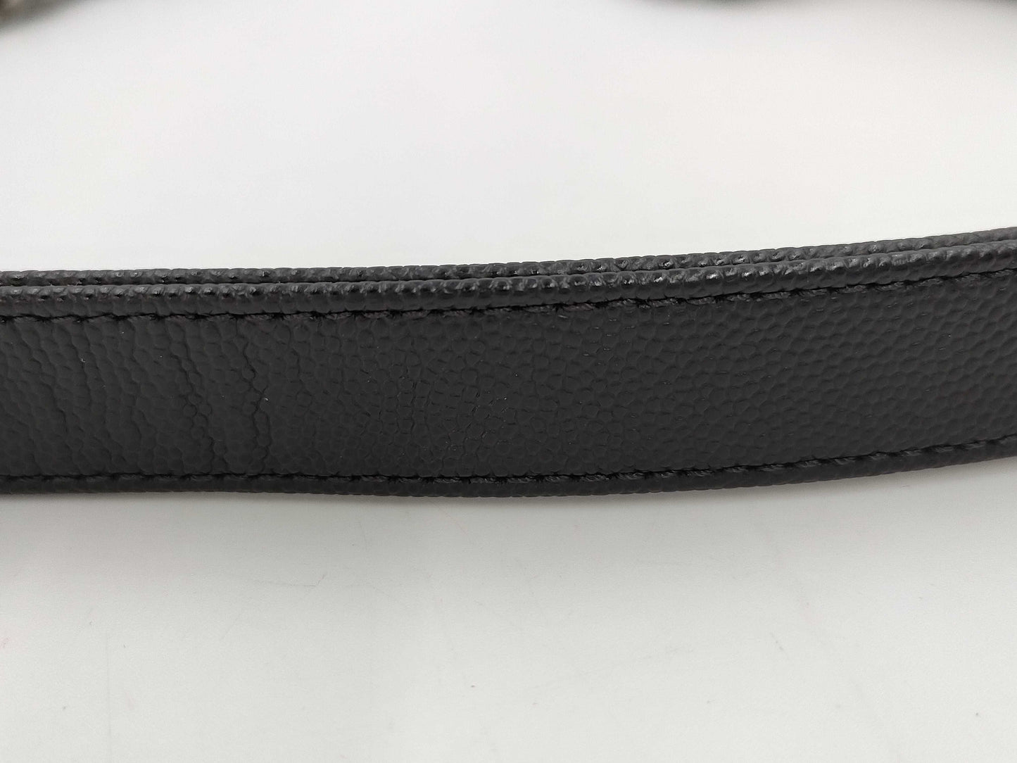 CHANEL Caviar Skin Boy Chanel Small SV Hardware Chain Shoulder Bag Black IC Plate Shoulder Bag